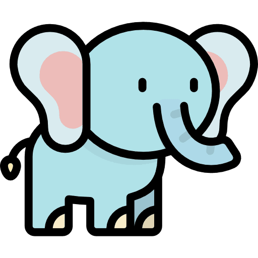 Elephant animals animal kingdom animal icon