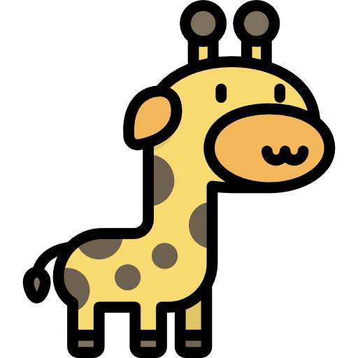 Giraffe zoo giraffe mammal icon Giraffe zoo giraffe mammal icon
