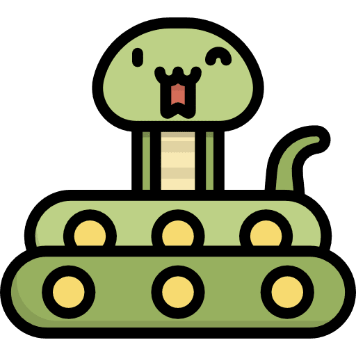 Snake animals animal kingdom kawaii icon Snake animals animal kingdom kawaii icon