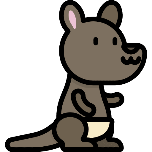 Kangaroo animals animal kingdom animal icon Kangaroo animals animal kingdom animal icon