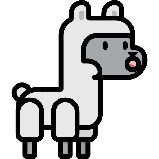 Llama animal wild life animals icon Llama animal wild life animals icon