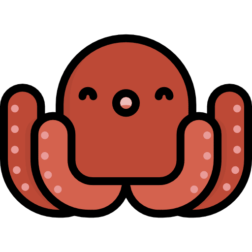 Octopus aquatic octopus kawaii icon Octopus aquatic octopus kawaii icon