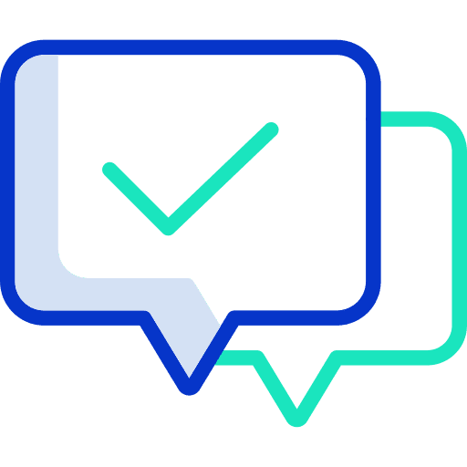 Chat multimedia business and finance chat icon