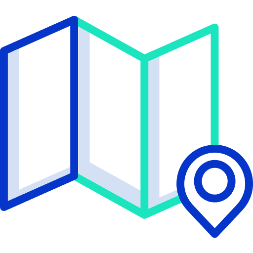 Address security pin address location pin icon