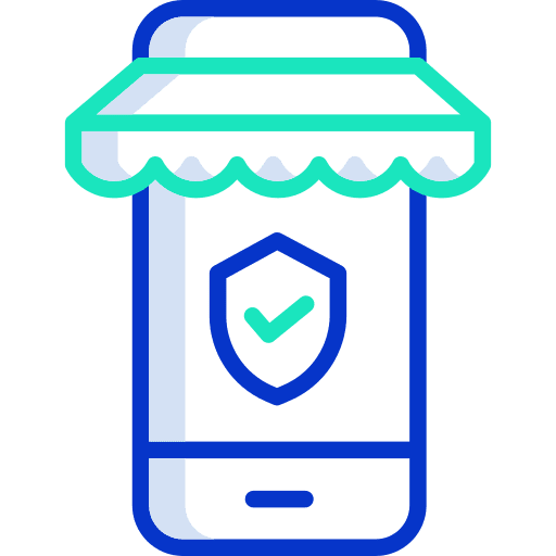 Secure shopping secure shopping shopping cart shopping store icon