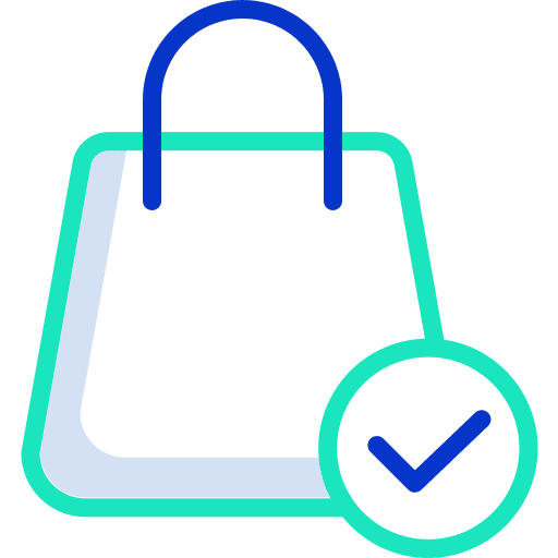 Shopping bag commerce commerce and shopping shopper icon