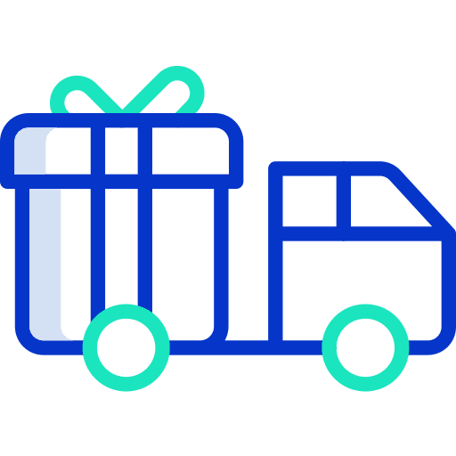 Cargo truck delivery truck truck delivery icon