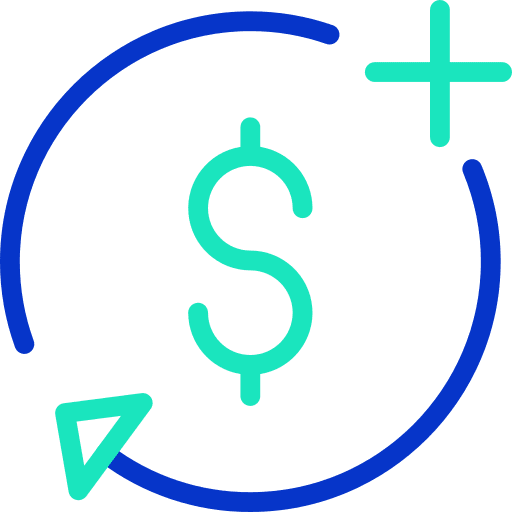 Add gambling bills holder icon