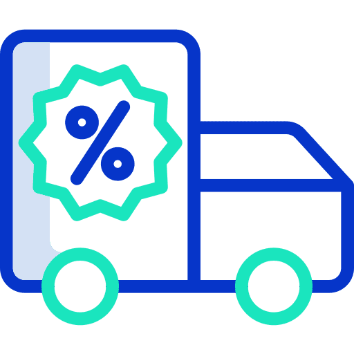 Delivery truck transportation discount transport icon