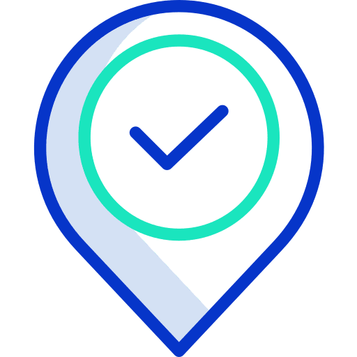 Location location interface pin icon