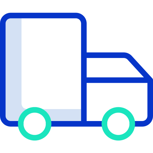 Truck shipping and delivery trucks truck icon