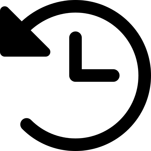 Back arrow return ui back arrow icon