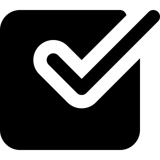 Checkmark ui shapes and symbols verified icon