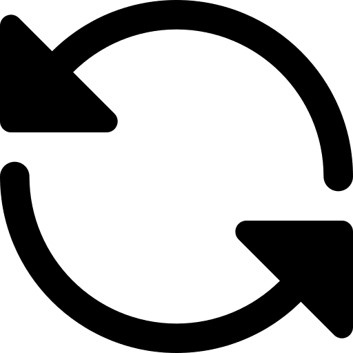 Reload recurrent refresh again icon