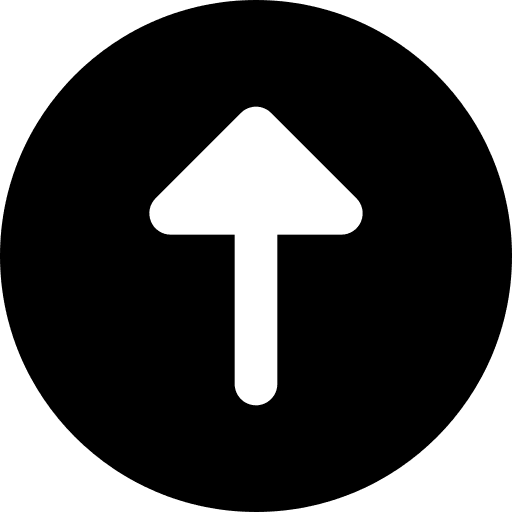 Arrow up interface orientation ui icon