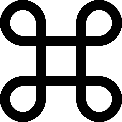 Command signs tab interface icon