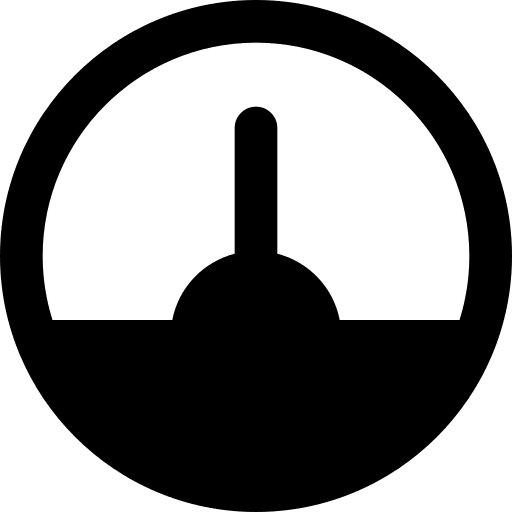 Gauge tools and utensils industry gauge icon