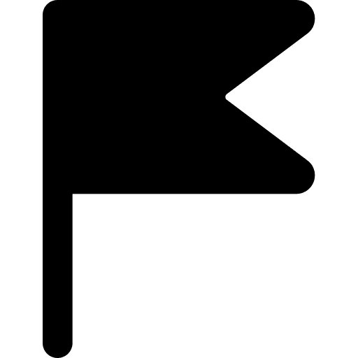 Goal flags flag symbol icon