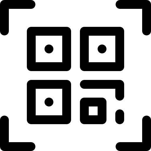 Qr code coding commerce and shopping barcode icon