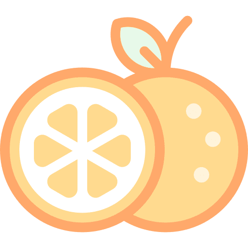 Orange oranges food and restaurant organic icon Orange oranges food and restaurant organic icon