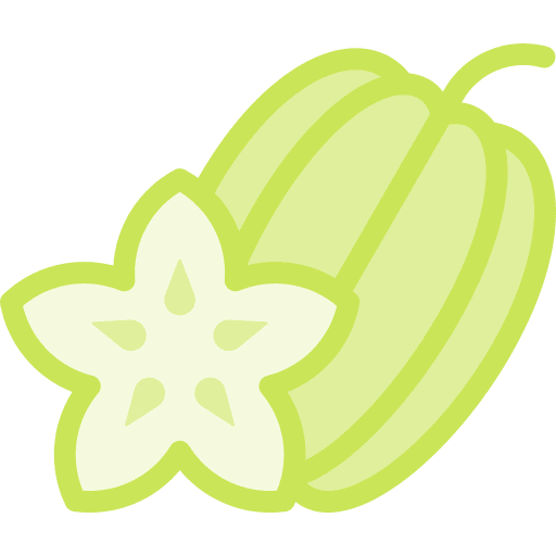 Star fruit healthy food food vegan icon Star fruit healthy food food vegan icon
