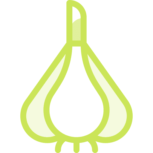 Garlic food and restaurant vegetable organic icon Garlic food and restaurant vegetable organic icon