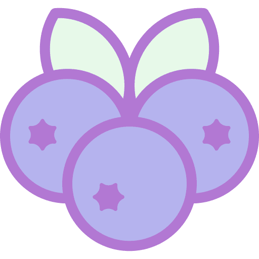 Blueberry healthy food food and restaurant icon Blueberry healthy food food and restaurant icon