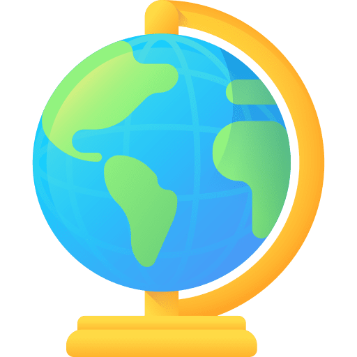 Globe education geography worldwide icon