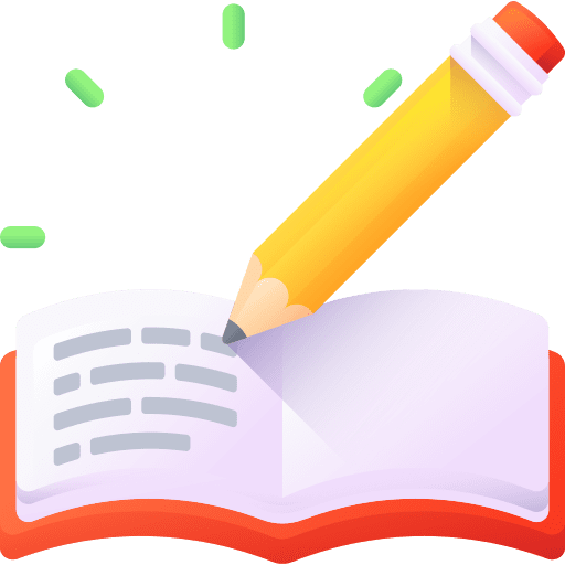 Homework book education homework icon