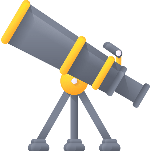 Telescope observation science telescope icon Telescope observation science telescope icon