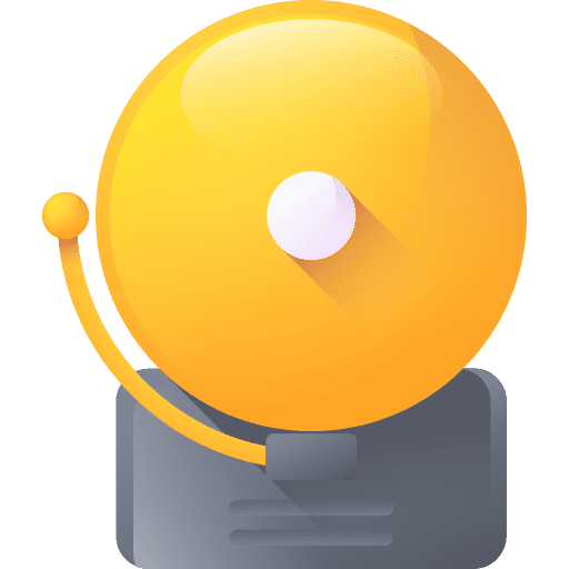 School bell bell notification alarm icon School bell bell notification alarm icon