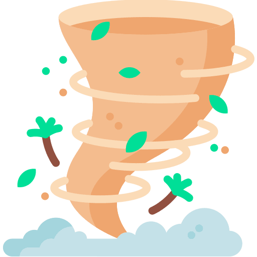 Tornado nature hurricane tornado icon