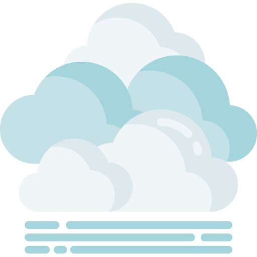 Cloud cloudy weather overcast icon