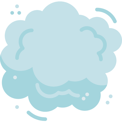 Nimbostratus meteorology cloud overcast icon