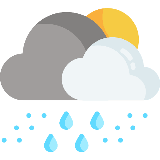 Rain storm rain sky icon
