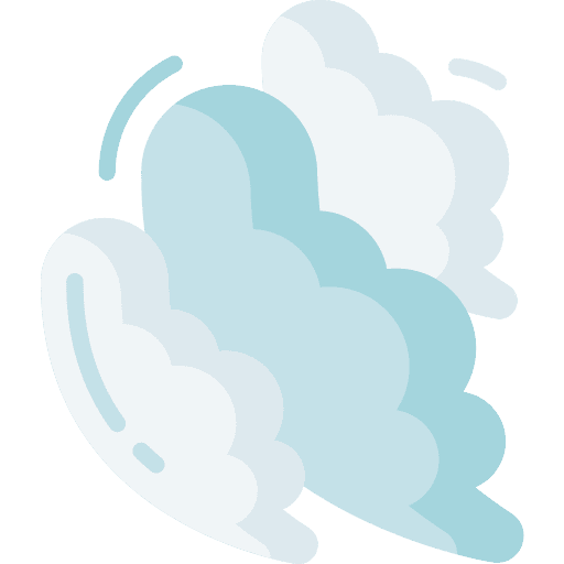 Cloud cirrus atmospheric cloud computing icon