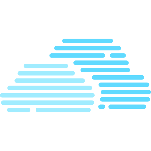 Wind meteorology winter weather icon