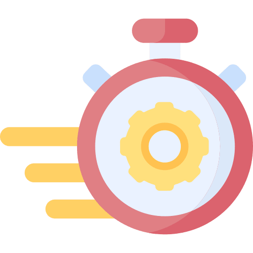 Fast time and date express business icon Fast time and date express business icon