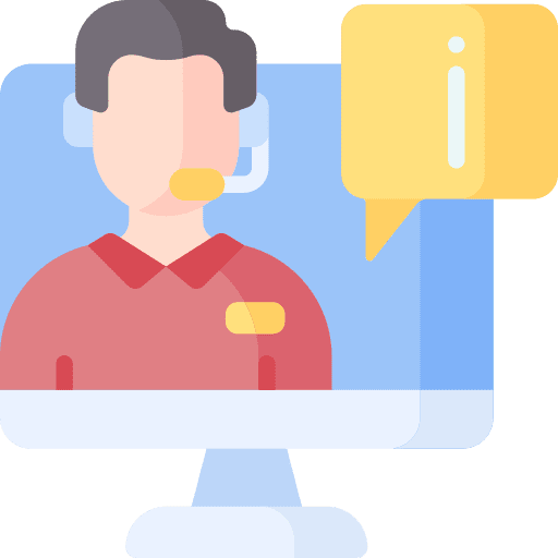 Information call center personal info icon