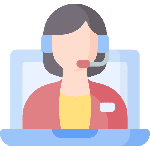 Support services avatar technical support people icon