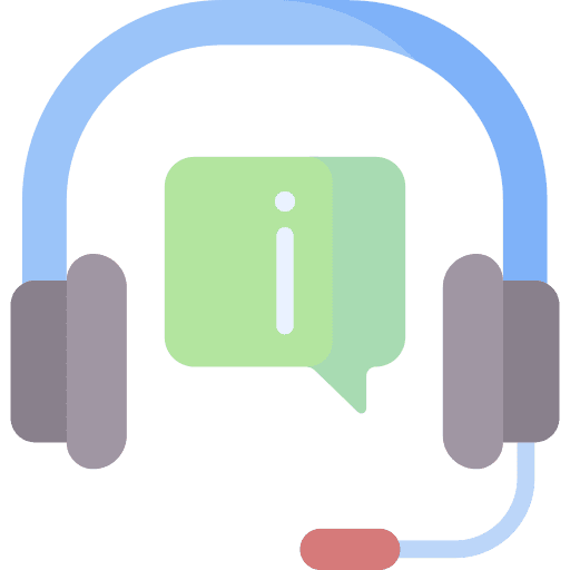 Customer support info technology speech bubble icon Customer support info technology speech bubble icon