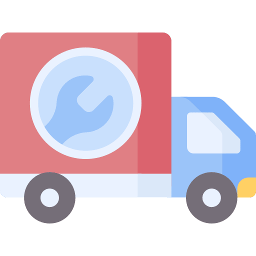 Support services technical support transportation help icon Support services technical support transportation help icon