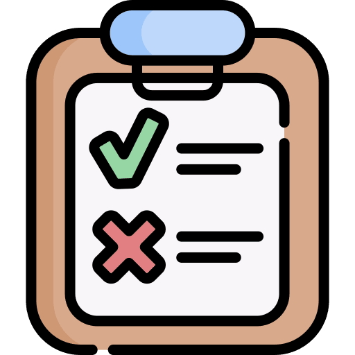 Approved approved criteria rejected icon