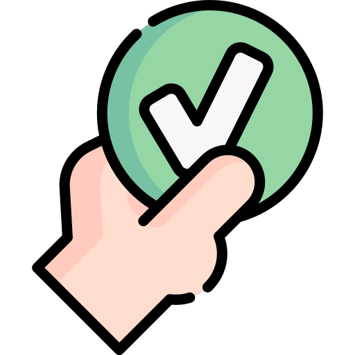 Approved approved plate hand icon Approved approved plate hand icon