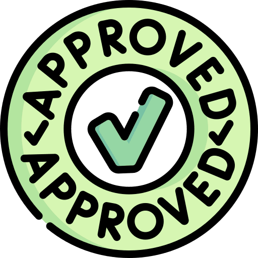 Approved check correct verified icon Approved check correct verified icon