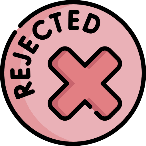 Rejected access denied quit shapes and symbols icon Rejected access denied quit shapes and symbols icon