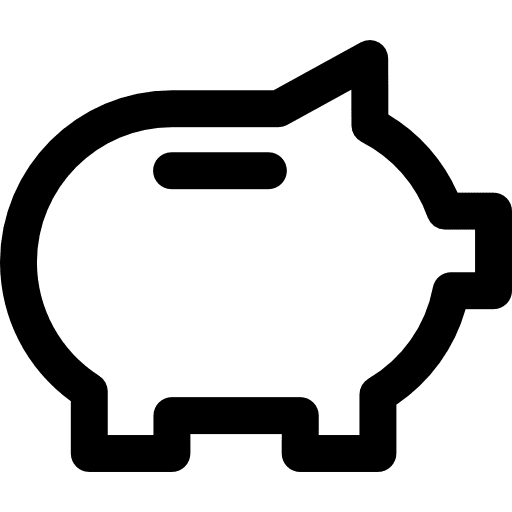 Savings business money banking icon Savings business money banking icon