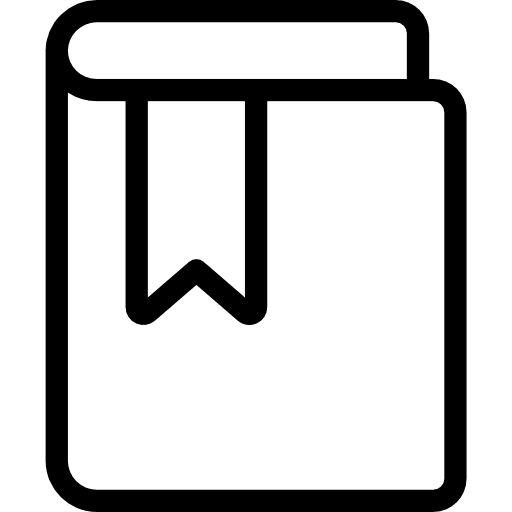 Book study reading literature icon