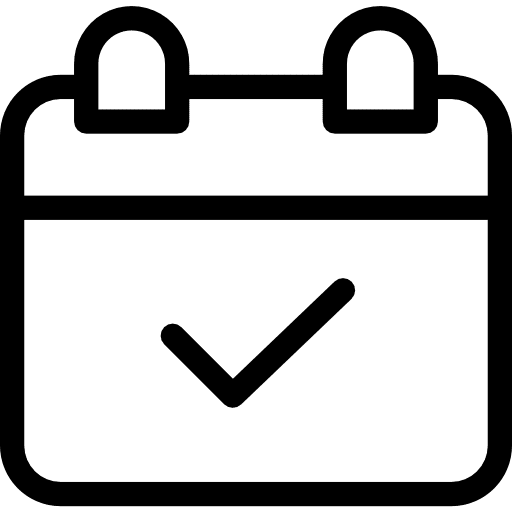 Calendar today administration schedule icon