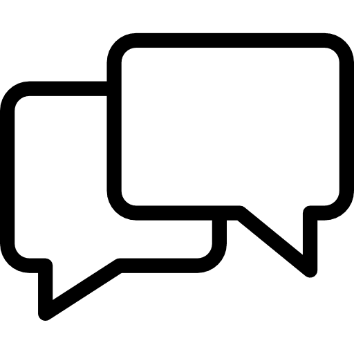 Chat multimedia communication communications icon